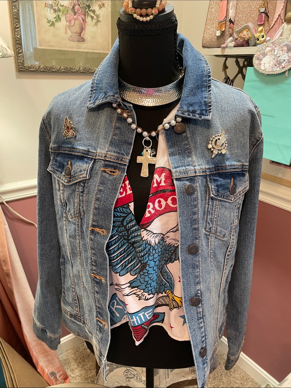 Light Wash Denim Jacket from The Gap